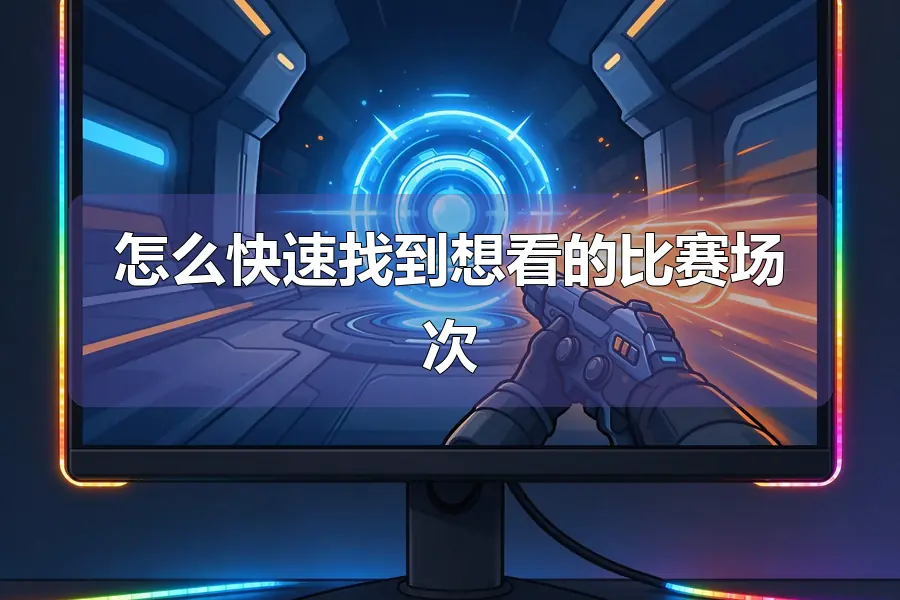 怎么快速找到想看的比赛场次